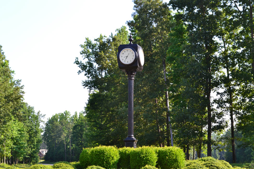 Clocktower in Augusta roundabout